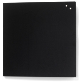 Glassboard Zwart 35x35cm