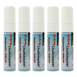 Krijtstiften 5 stuks wit 15 mm